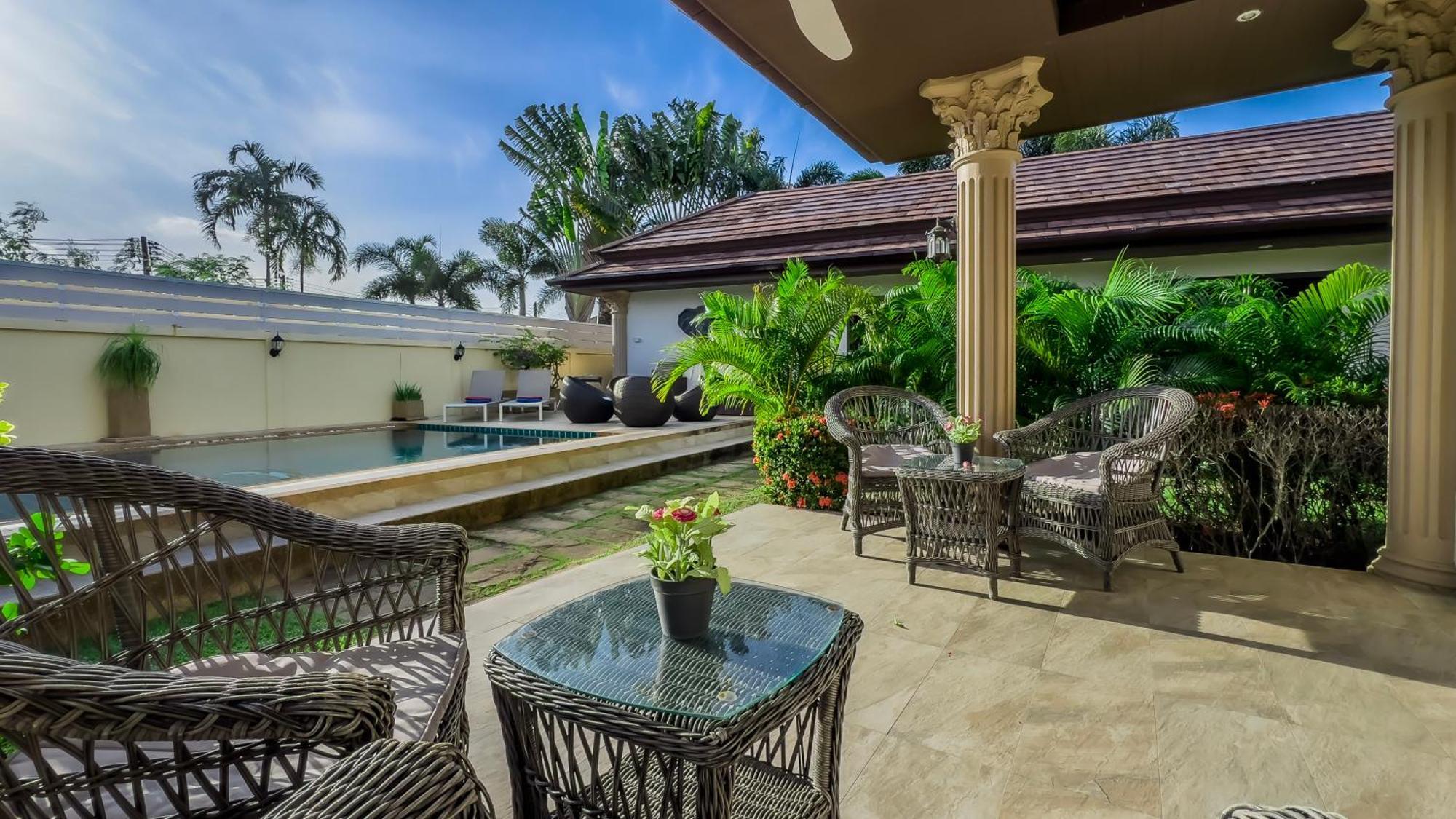 Garden Bungalows 4Br With Private Pool Ban Saiyuan Eksteriør billede