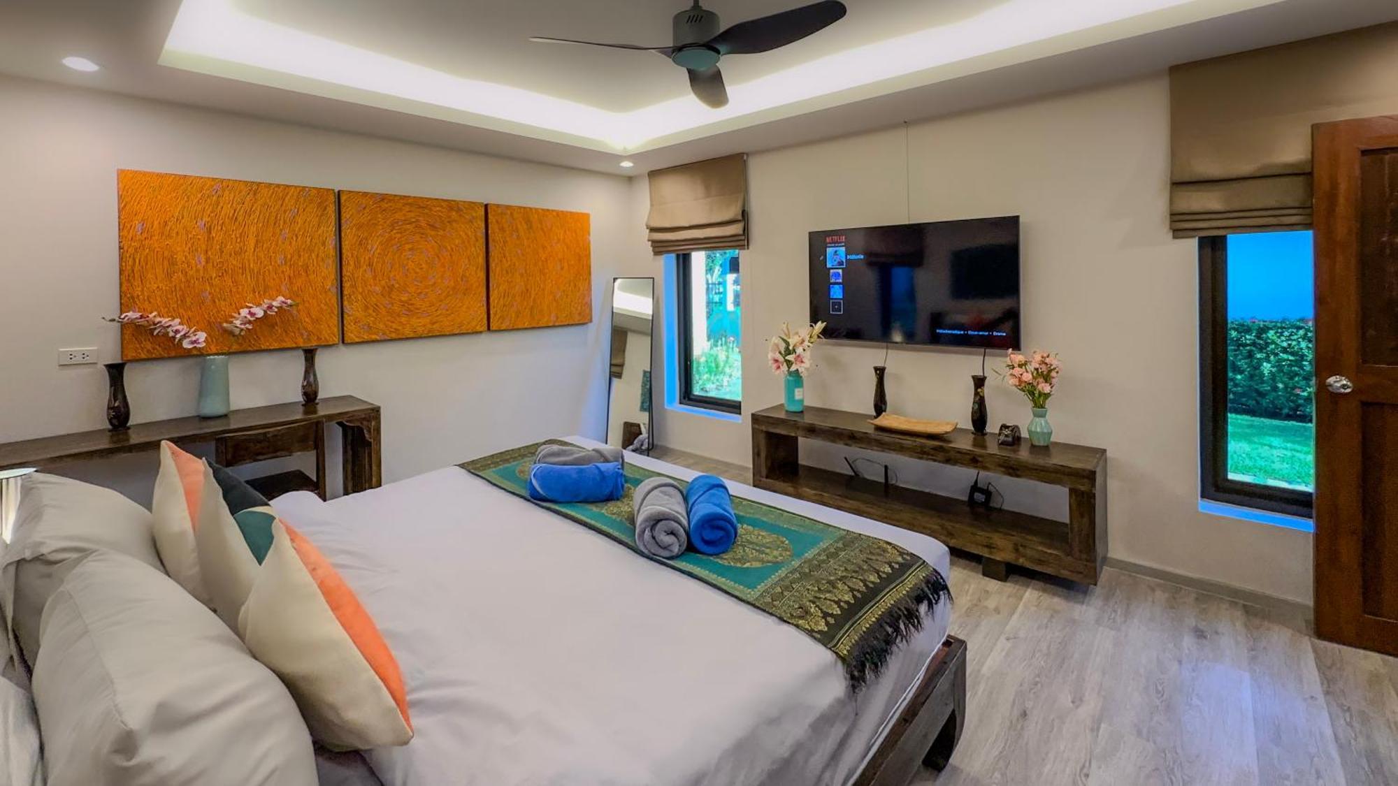 Garden Bungalows 4Br With Private Pool Ban Saiyuan Eksteriør billede