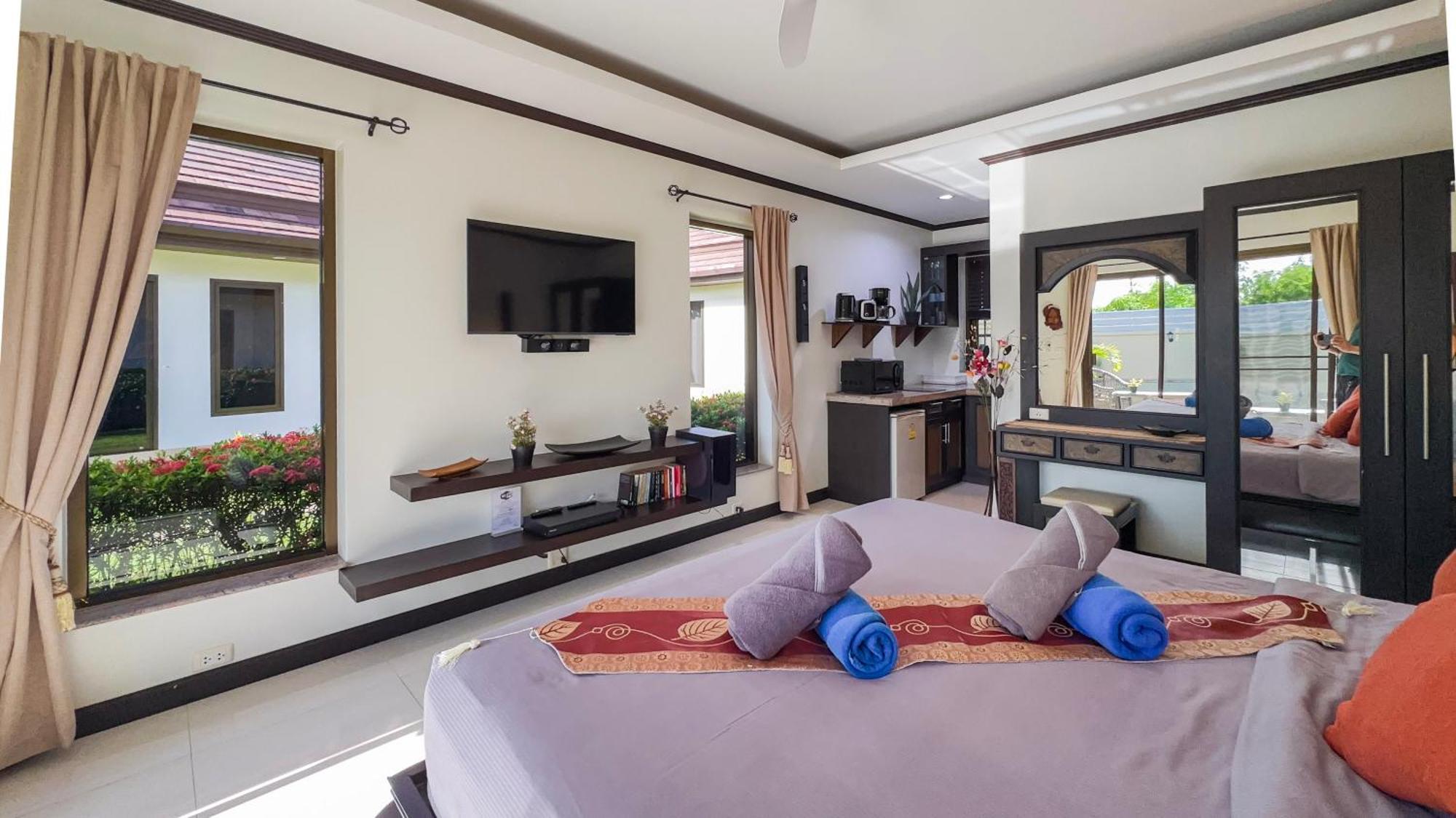 Garden Bungalows 4Br With Private Pool Ban Saiyuan Eksteriør billede