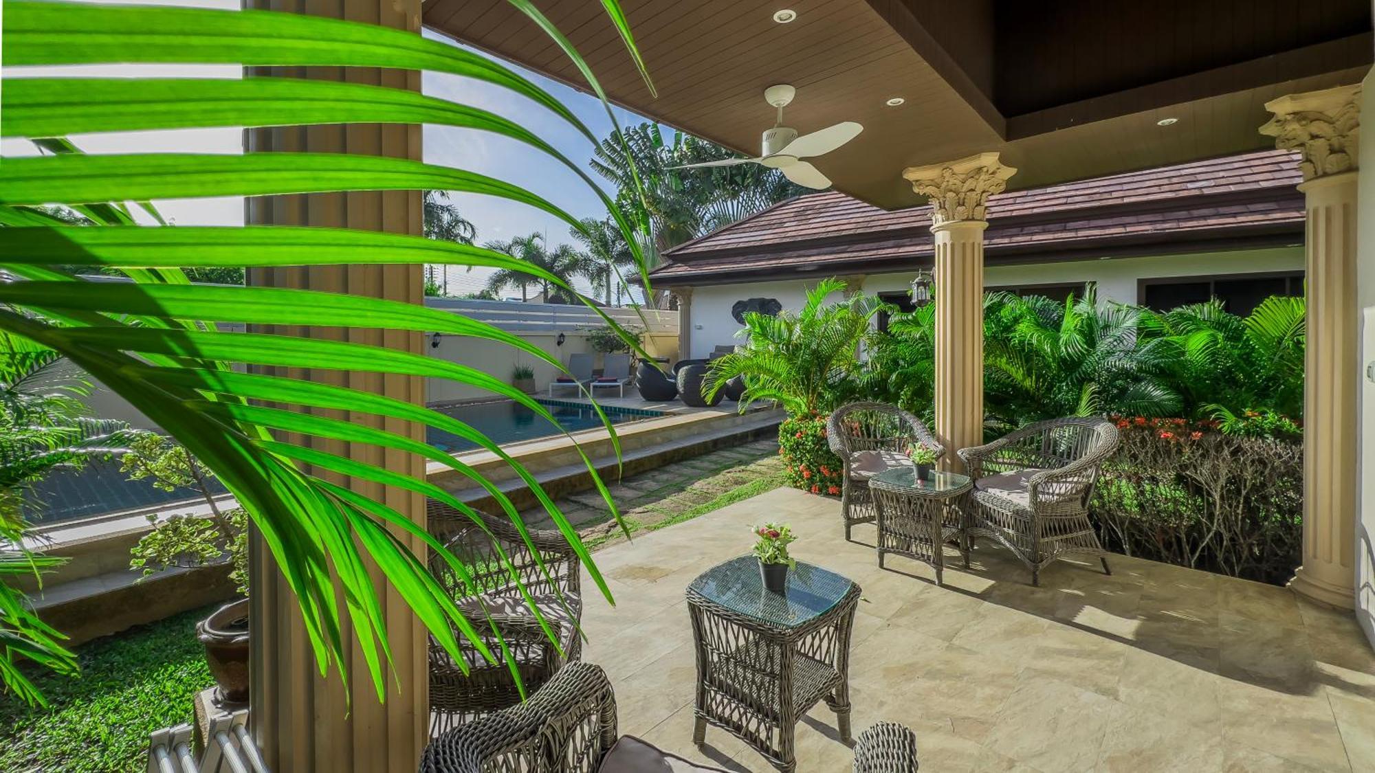 Garden Bungalows 4Br With Private Pool Ban Saiyuan Eksteriør billede