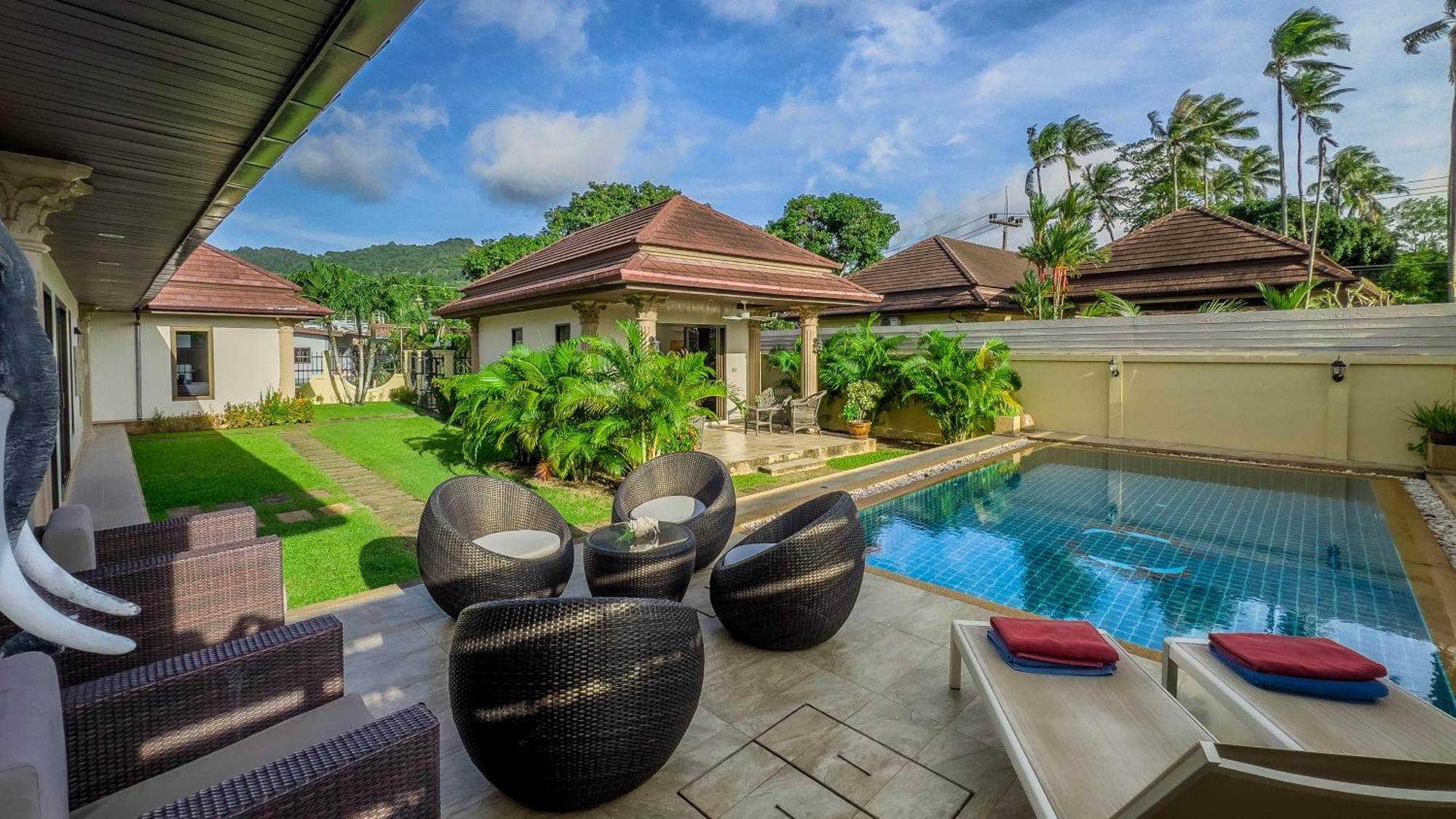 Garden Bungalows 4Br With Private Pool Ban Saiyuan Eksteriør billede
